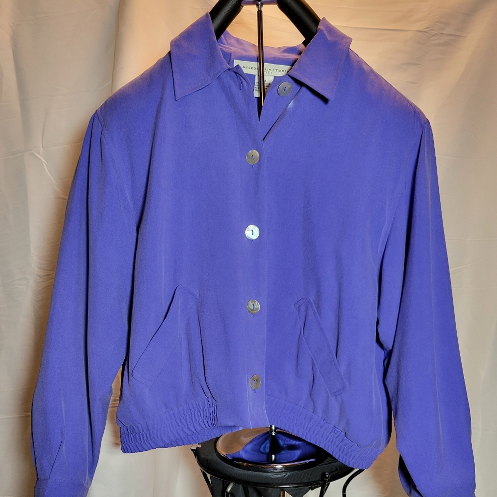 #1019 Silk jacket